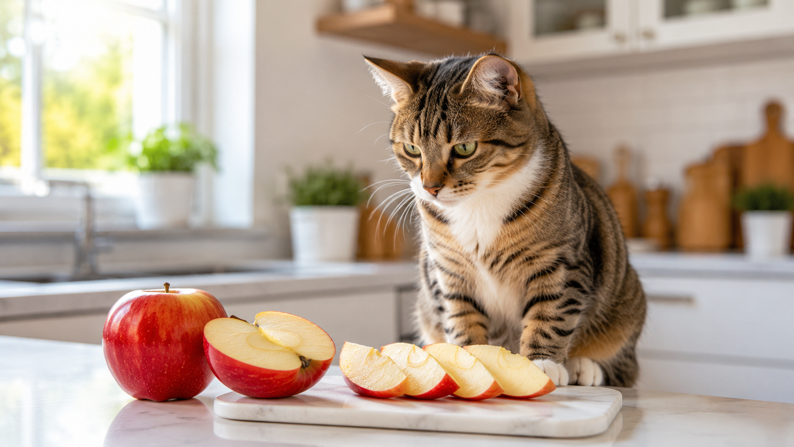 Read more about the article Can Cats Eat Apples? A Vet-Backed Safety Guide
