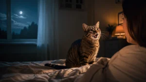 Why Does My Cat Meow at Night?