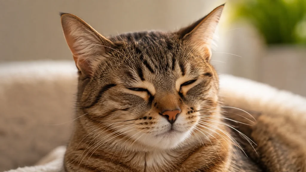 Building Trust With a Feral Cat Using Slow Blinks