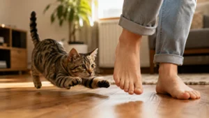 Why Does My Cat Attack My Feet? 7 Reasons and How to Stop It
