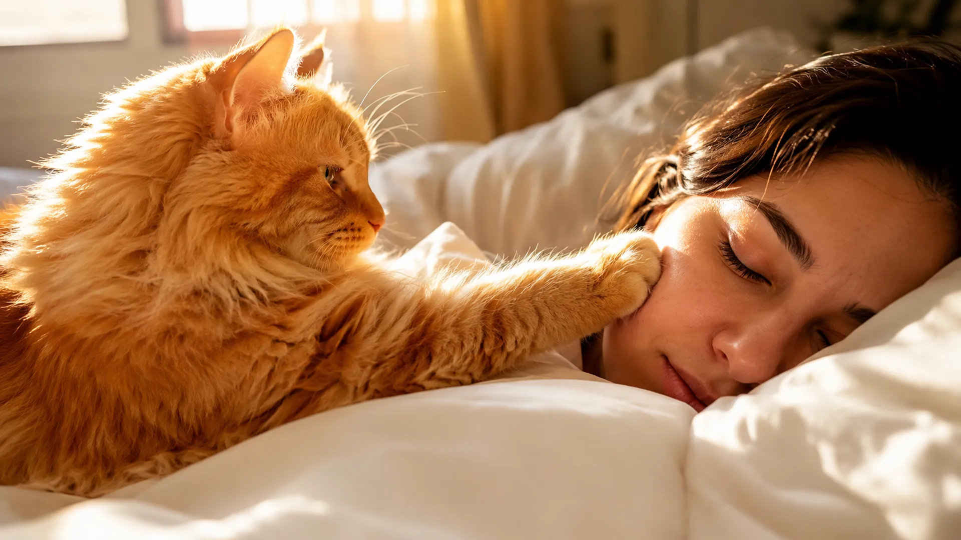 You are currently viewing Why Does My Cat Touch My Face? 8 Real Reasons (And What They Mean)